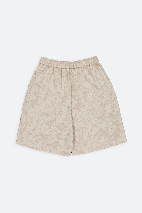The jacquard shorts have minimal modern aesthetics design allowing comfort and bringing self-confidence. This unique piece is made locally in Paris to reduce environmental impact and guarantee high quality and durability of the products.