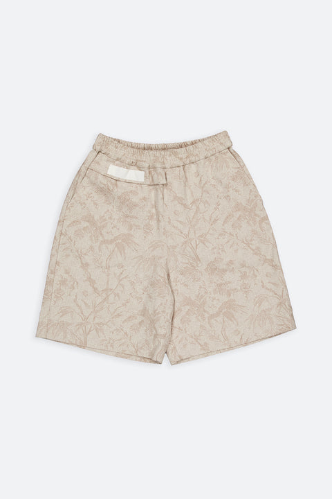 The jacquard shorts have minimal modern aesthetics design allowing comfort and bringing self-confidence. This unique piece is made locally in Paris to reduce environmental impact and guarantee high quality and durability of the products.